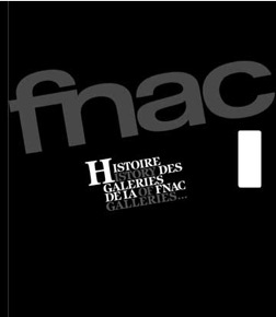 Couverture du catalogue Histoire des galeries de la Fnac